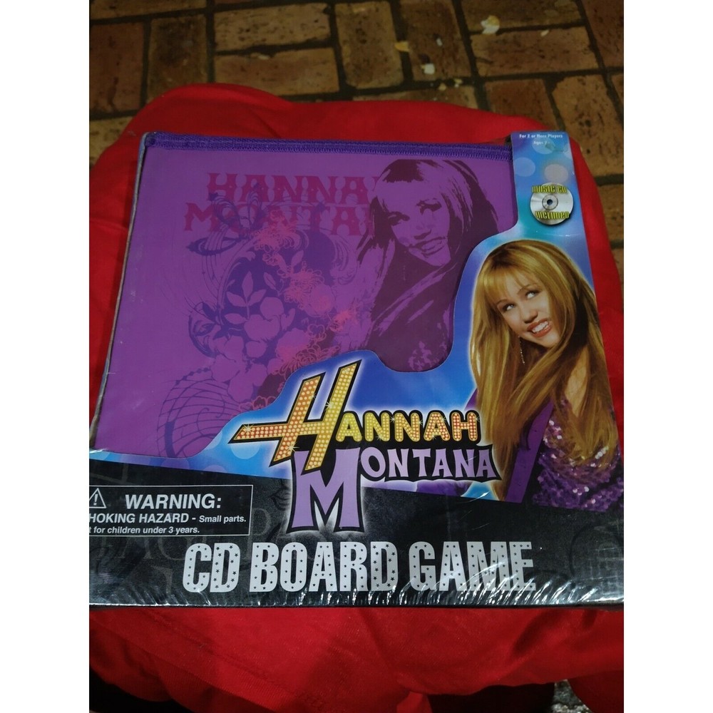 Hannah Montana CD Board Game Music CD Case Brand NEW Sealed